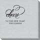Refined Cheers Moire Napkins Image 3 of 6
